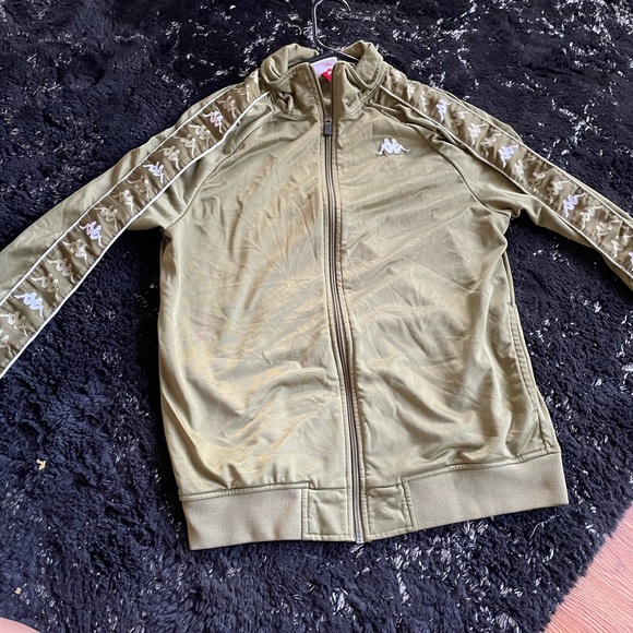 Kappa Men's 222 Banda Dullo Track Jacket Green - Picture 6 of 7